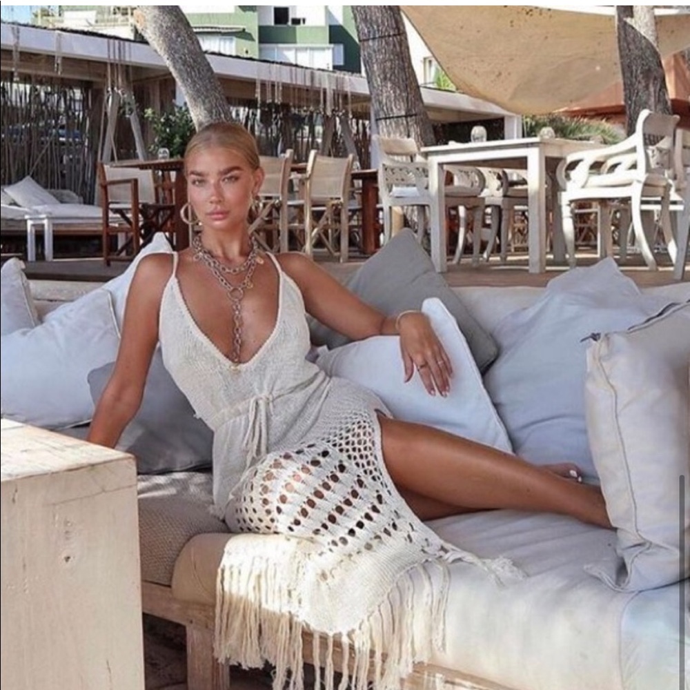 Flook the label Layanah knit cover up dress